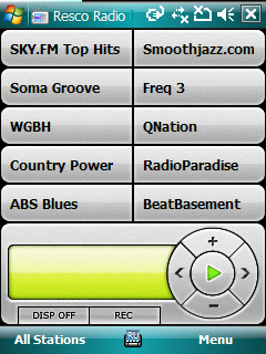 Resco Pocket Radio v2.0 beta