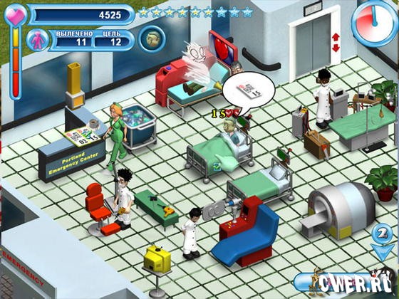 скриншот игры Клиника