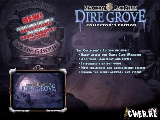 Mystery Case Files: Dire Grove - Collector's Edition