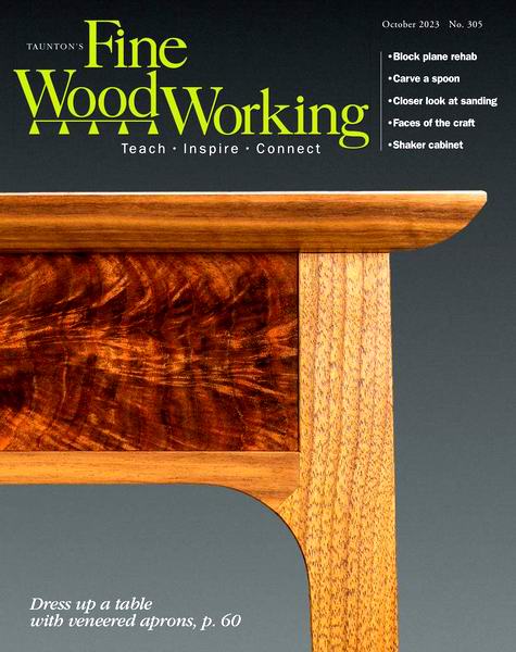 Fine Woodworking №305 September-October 2023