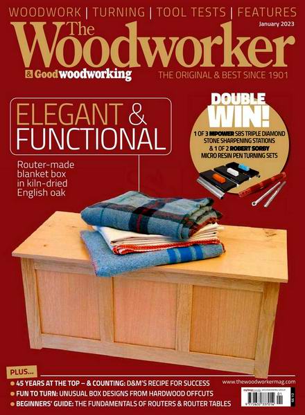 The Woodworker & Good Woodworking №1 январь January 2023
