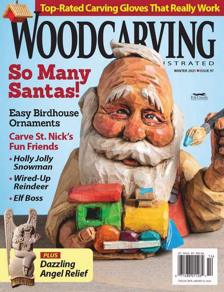 Woodcarving Illustrated №97 Winter 2021