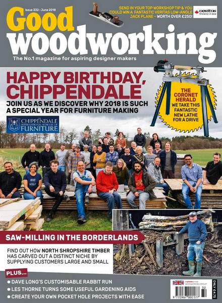Good Woodworking №6 332 июнь June 2018 UK