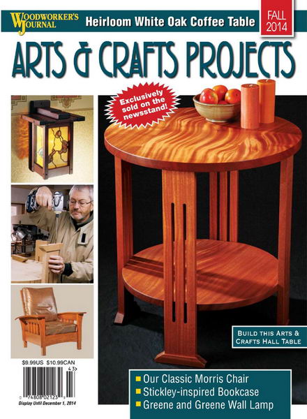 Woodworker's Journal Fall 2014 Arts & Crafts Projects
