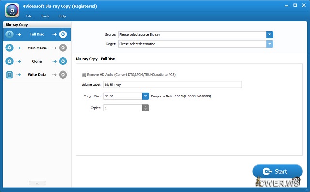 4Videosoft Blu-ray Copy 6.1.22