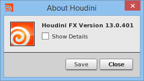 Houdini FX 13.0.401