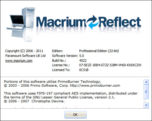 Macrium Reflect Professional