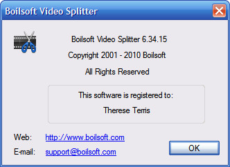 Boilsoft Video Splitter