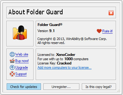 Folder Guard Professional