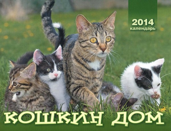 Кошкин дом. Календарь на 2014 год