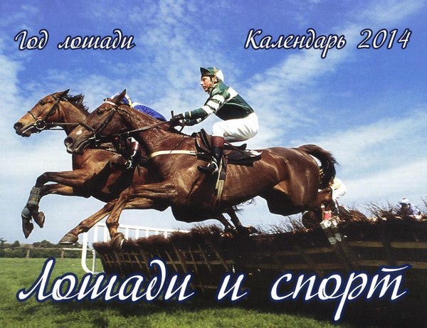 Лошади и спорт. Календарь на 2014 год