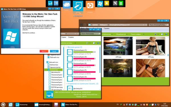Metro Tile Skin Pack 1.0