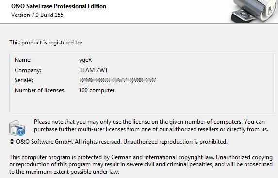 O&O SafeErase Pro