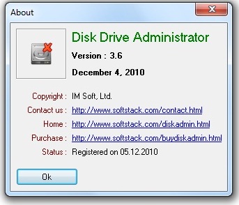 Disk Drive Administrator 3.6