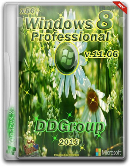 Microsoft Windows 8 Professional VL v.11.06 by DDGroup