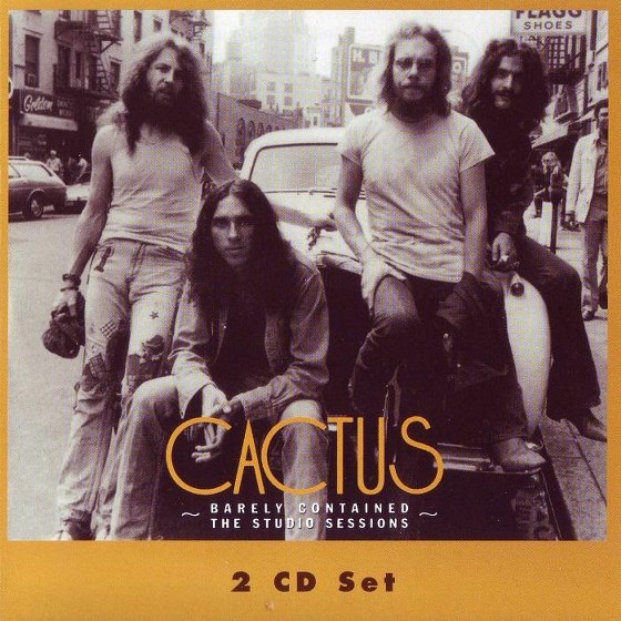 Cactus. Barely Contained: The Studio Sessions 2CD Set (2013)