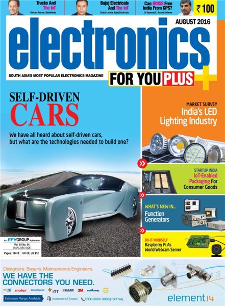 Electronics For You №8 (August 2016)