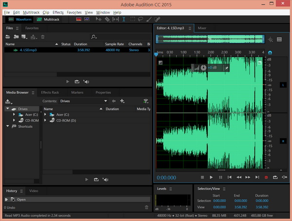 Adobe Audition CC 2015