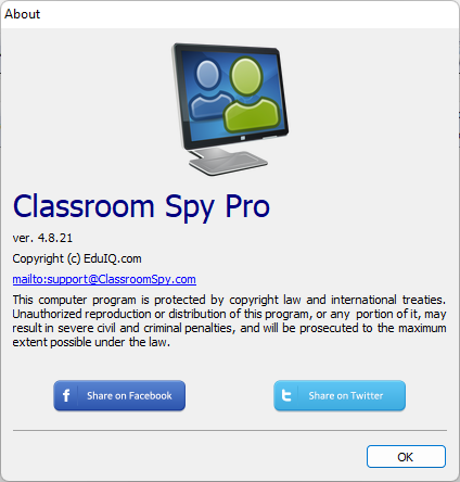 EduIQ Classroom Spy Professional 4.8.21