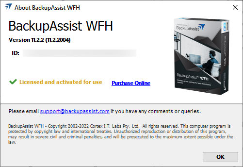 BackupAssist Classic 11.2.2