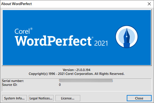 Corel WordPerfect Office Professional 2021 v21.0.0.194