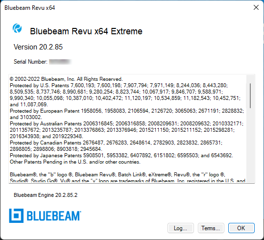 Bluebeam Revu eXtreme 20.2.85
