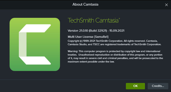 TechSmith Camtasia 2021.0.10 Build 32921