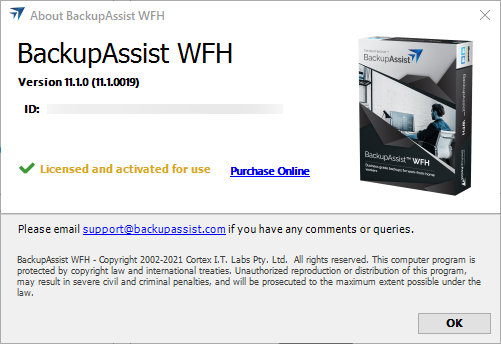 BackupAssist Desktop 11.1.0