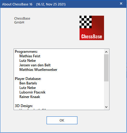 ChessBase 16.12