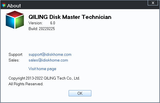 QILING Disk Master Professional / Server / Technician 6.0