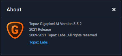 Topaz Gigapixel AI 5.5.2 + Portable