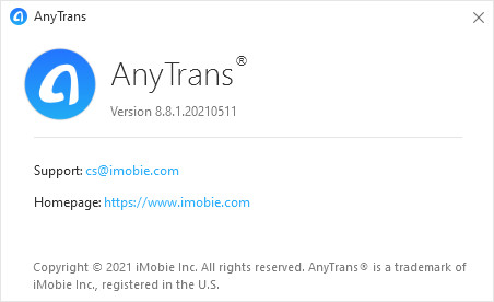 AnyTrans for iOS 8.8.1.202010511
