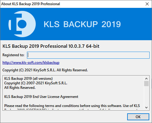 KLS Backup Professional 2019 10.0.3.7