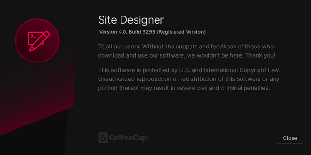 CoffeeCup Responsive Site Designer 4.0 Build 3295