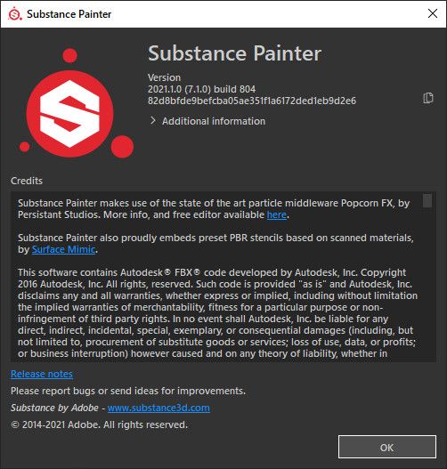 Allegorithmic Substance Painter 7.1.0.804