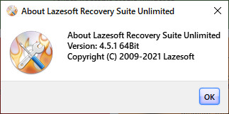 Lazesoft Recovery Suite 4.5 Unlimited Edition