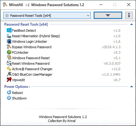 Windows Password Solutions 1.2