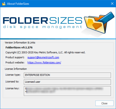 FolderSizes 9.1.276 Enterprise Edition