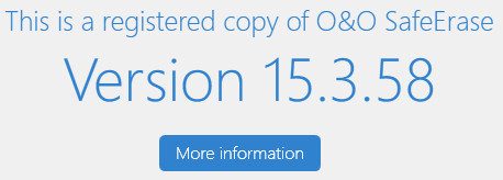 O&O SafeErase Professional 15.3.58