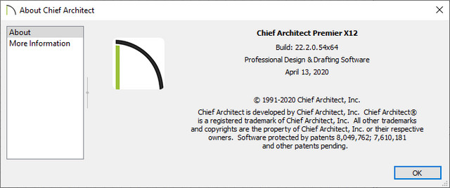 Chief Architect Premier / Interiors X12 v22.2.0.54