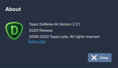 Topaz DeNoise AI 2.2.1