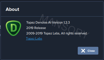 Topaz DeNoise AI 1.3.3