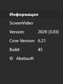 Abelssoft ScreenVideo 2020 3.03 build 45