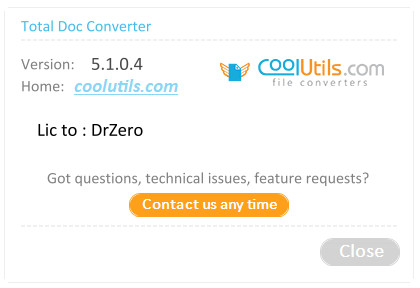 Coolutils Total Doc Converter 5.1.0.4