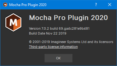 Boris FX Mocha Pro 2020 7.0.2 Build 69