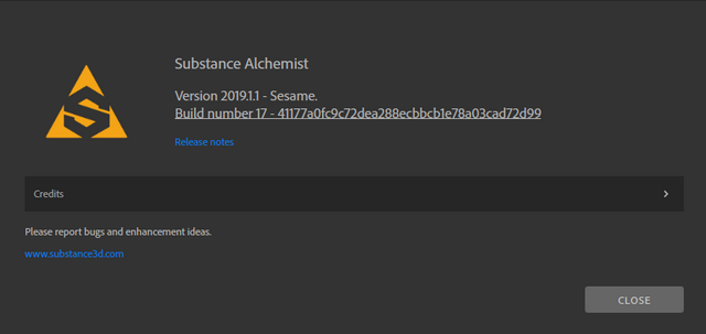 Substance Alchemist 2019.1.1