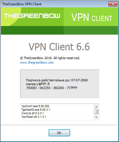 TheGreenBow VPN Client 6.62.002