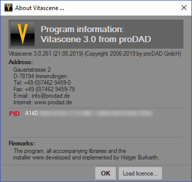 proDAD VitaScene 3.0.261