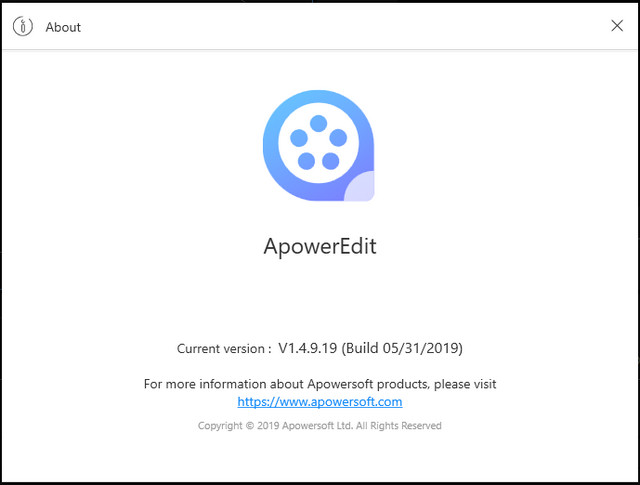 ApowerEdit 1.4.9.19 Build 05.31.2019