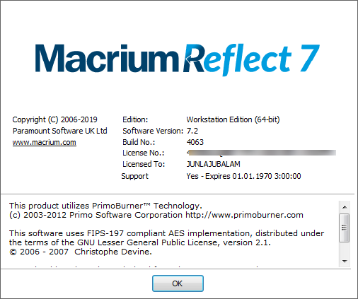 Macrium Reflect 7.2.4063 Workstation